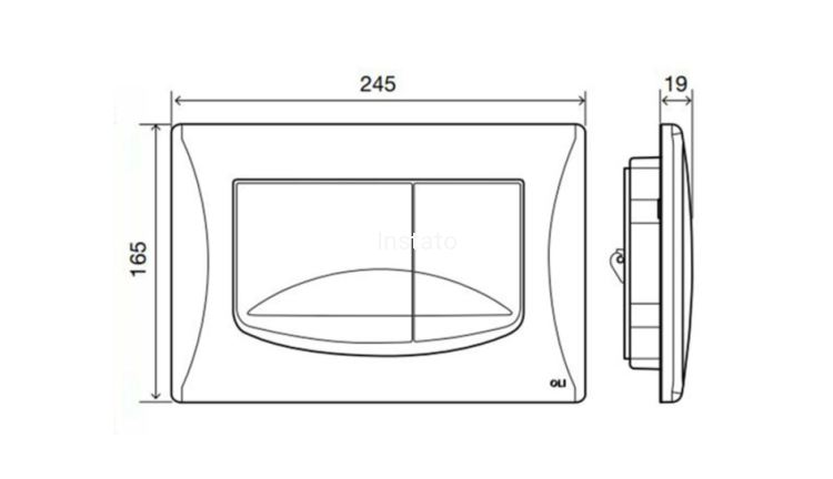 wymiary przycisku KOŁO odpowiednik 94184001