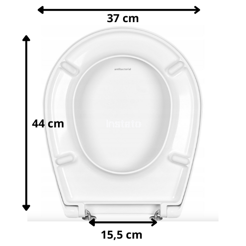 wymiary deski sedesowej cersanit market